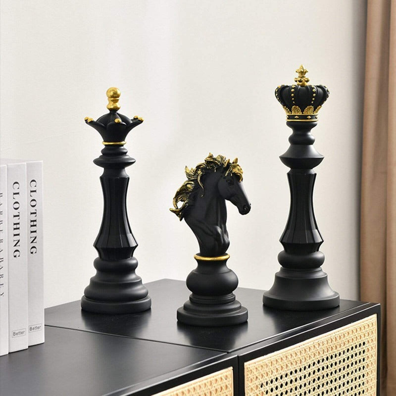 Buy Black Luxury Decorative Chess Set – Lezze Design