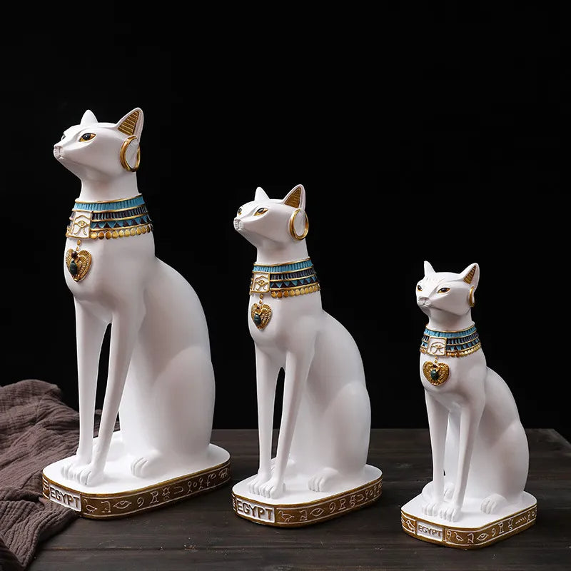 Egyptian Feline Decorative Set
