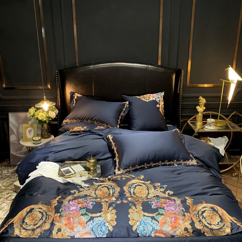 Comet Embroidered Luxury Bedding Set
