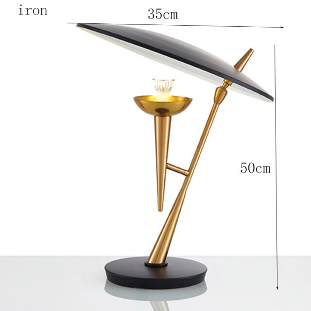Marco Piva Iron Table Lamp