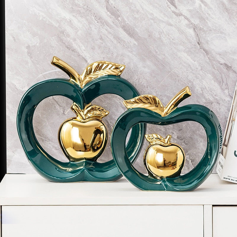 Mela Luxury Ceramic Apple Ornaments