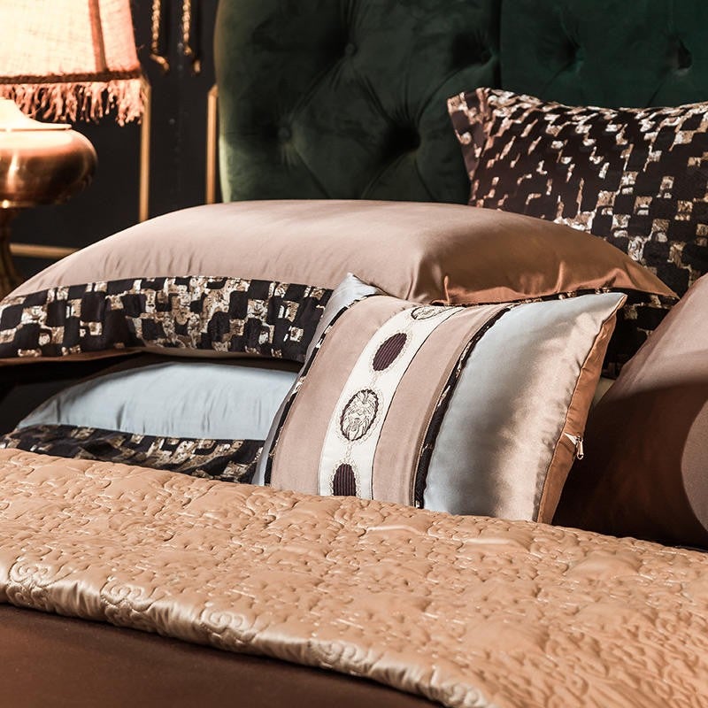Roman Coffee Luxury Bedding set