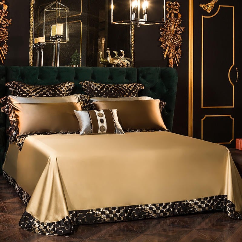 Roman Coffee Luxury Bedding set