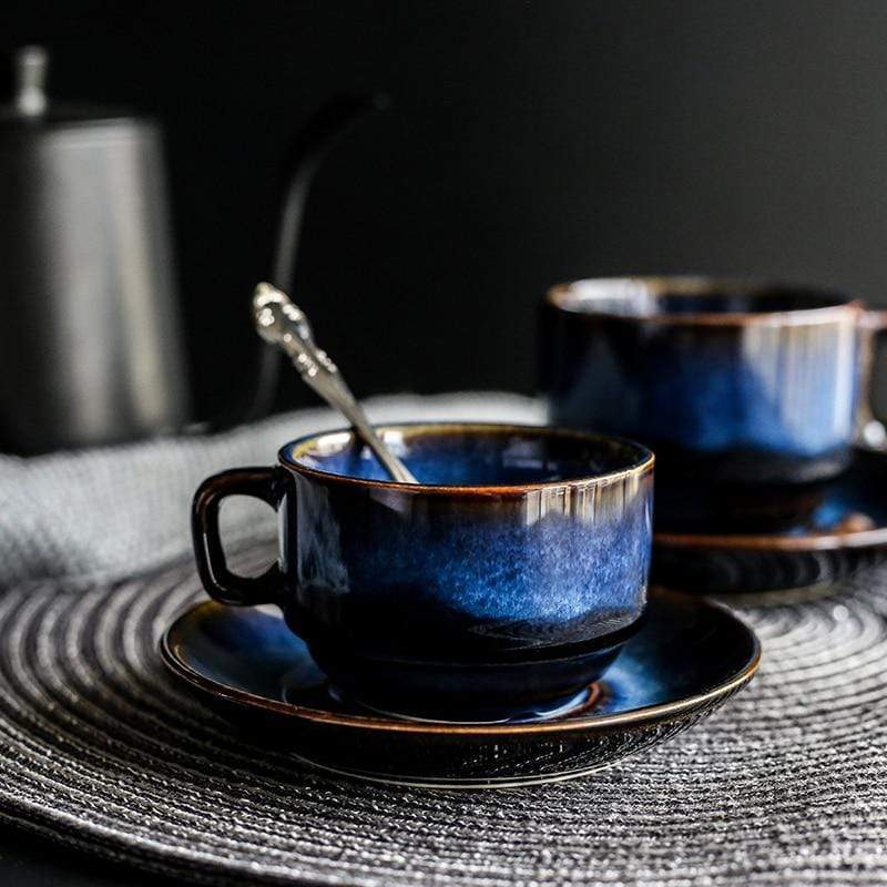 Deep Blue Coffee Set - Lezze Design